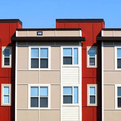 Multifamily apartment building