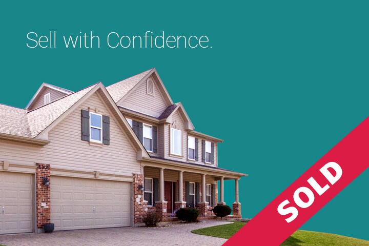A family home with a SOLD banner — Sell with Confidence